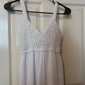 Sincerely Jules Ivory Crochet Dress